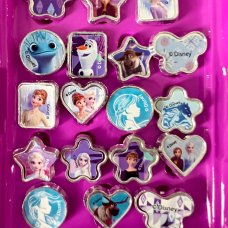 2426-8490T: Frozen 3 Piece Bracelet Set with 18 Charms